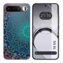 Funda Silicona Transparente para Realme 16 5G diseño Mandala Dibujos