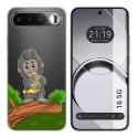 Funda Silicona Transparente para Realme 16 5G diseño Mono Dibujos