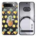 Funda Silicona Transparente para Realme 16 5G diseño Piña Dibujos