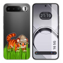 Funda Silicona Transparente para Realme 16 5G diseño Tigre Dibujos