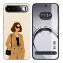 Funda Silicona para Realme 16 5G diseño Mujer 01 Dibujos