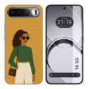 Funda Silicona para Realme 16 5G diseño Mujer 02 Dibujos
