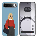 Funda Silicona para Realme 16 5G diseño Mujer 04 Dibujos