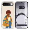 Funda Silicona para Realme 16 5G diseño Mujer 05 Dibujos