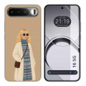 Funda Silicona para Realme 16 5G diseño Mujer 10 Dibujos