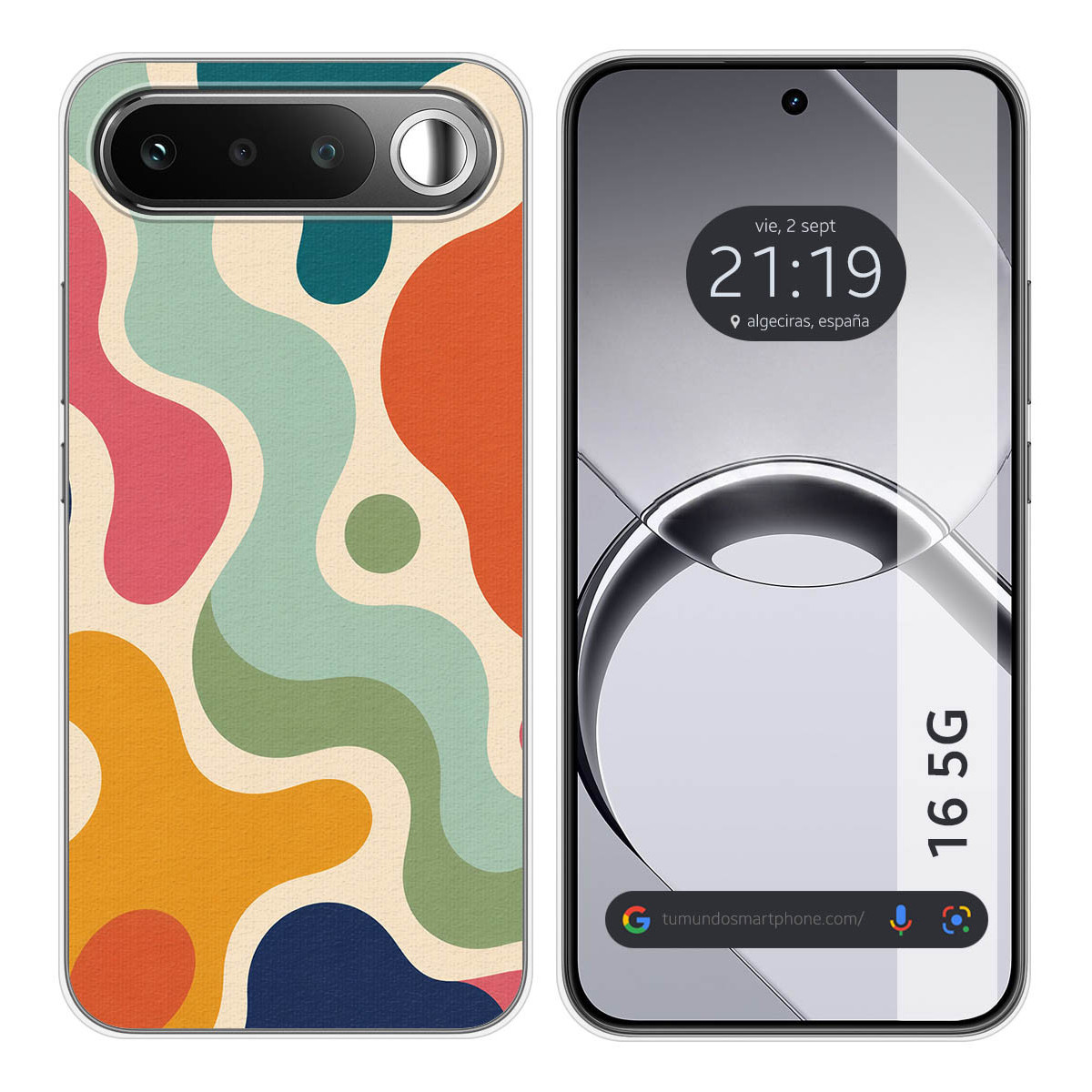 Funda Silicona para Realme 16 5G diseño Splash 04 Dibujos
