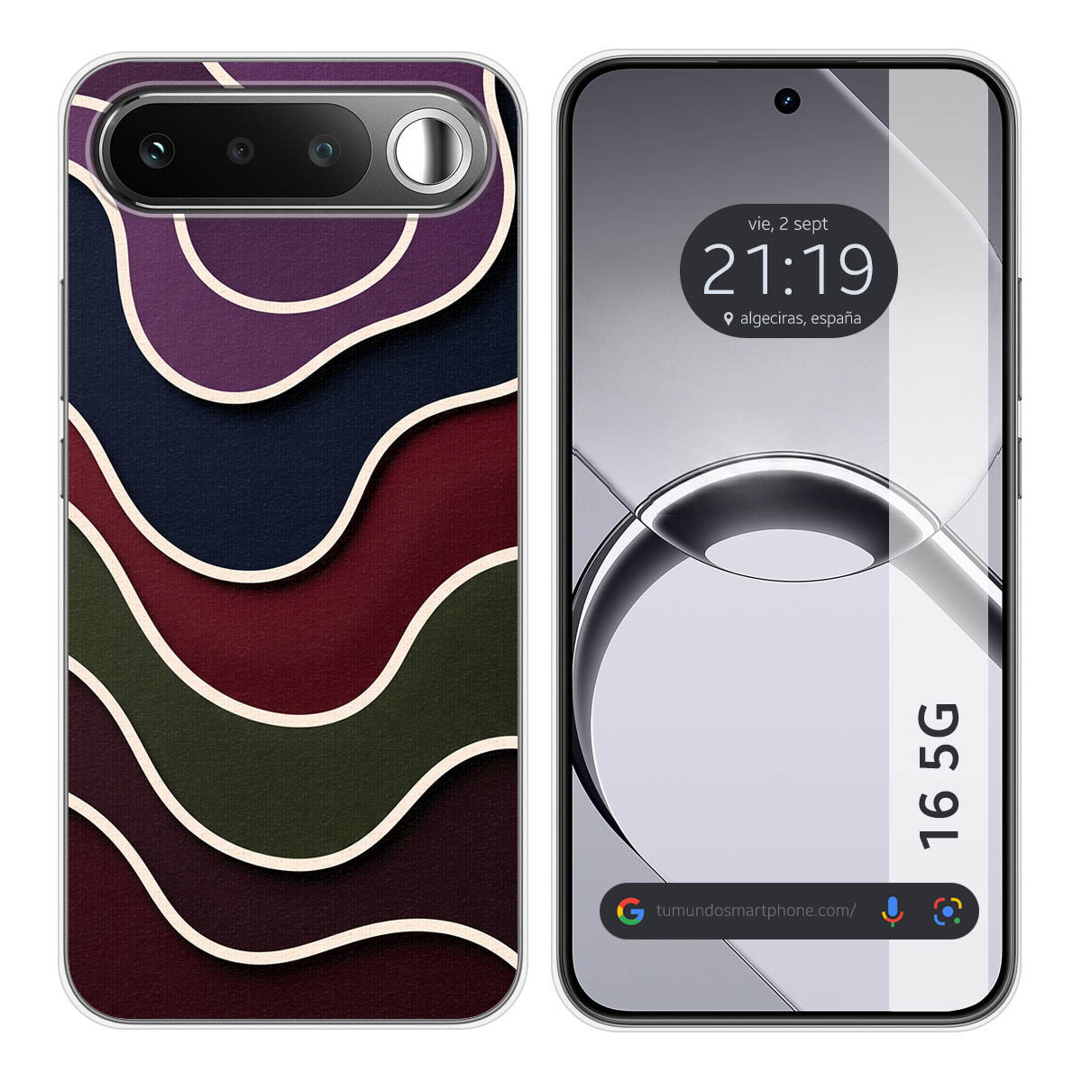 Funda Silicona para Realme 16 5G diseño Splash 05 Dibujos