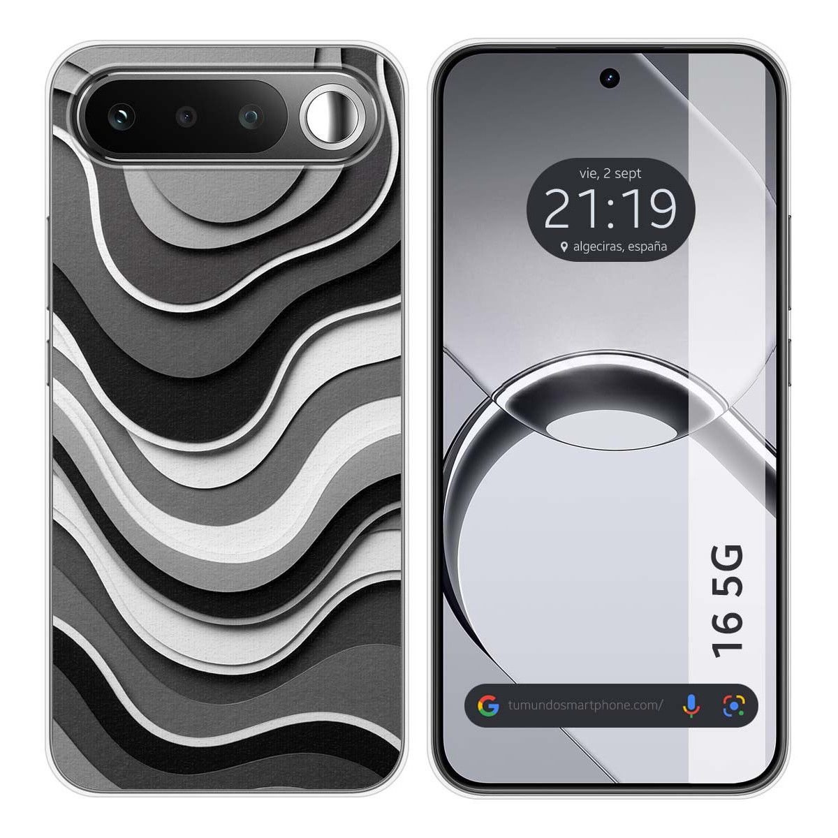Funda Silicona para Realme 16 5G diseño Splash 07 Dibujos