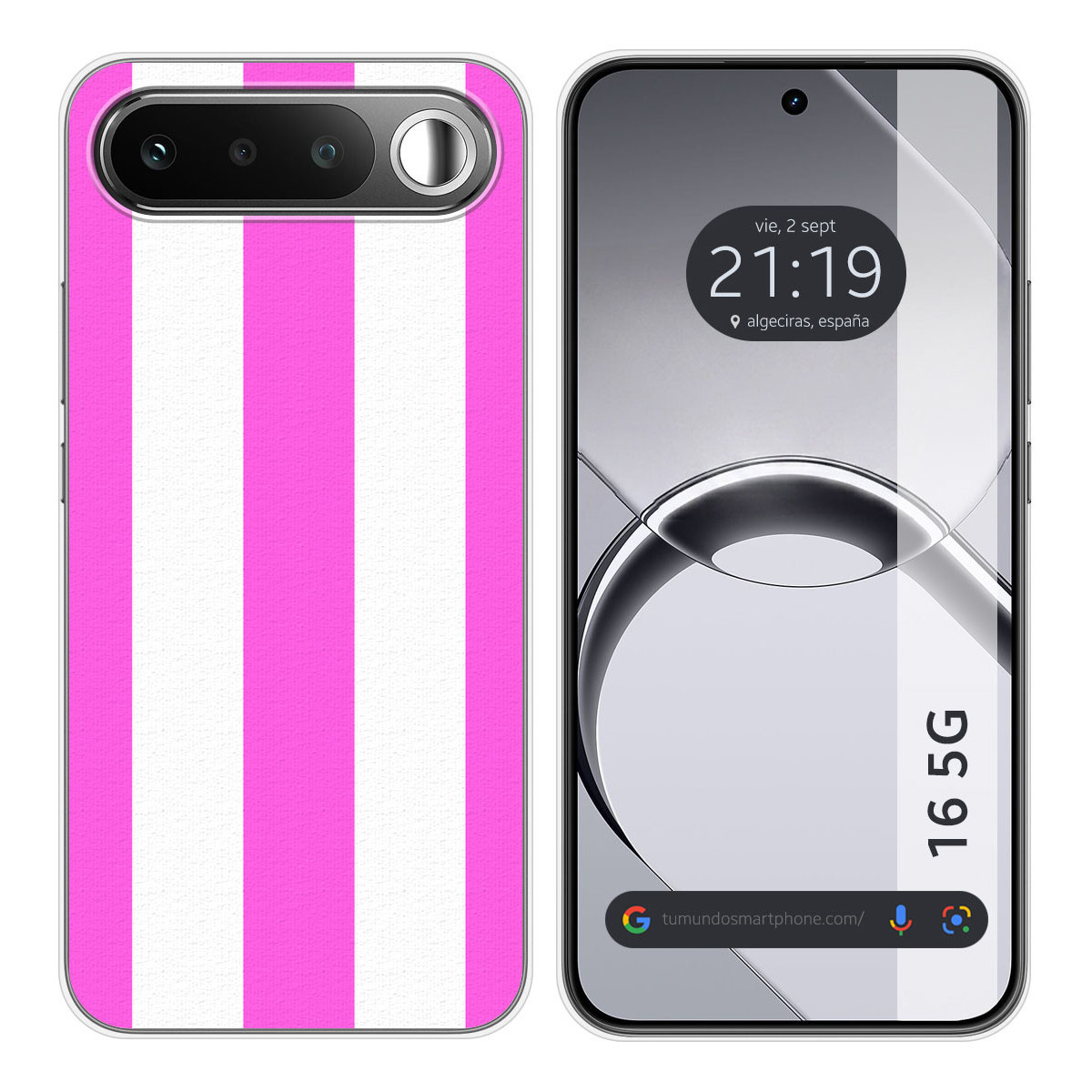 Funda Silicona para Realme 16 5G diseño Lines 09 Dibujos