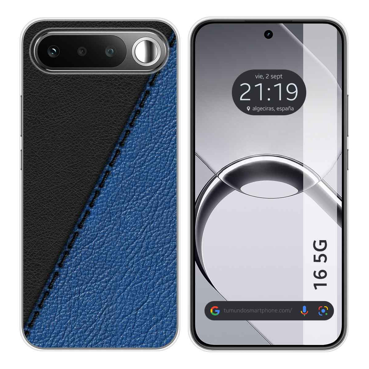 Funda Silicona para Realme 16 5G diseño Cuero 02 Dibujos
