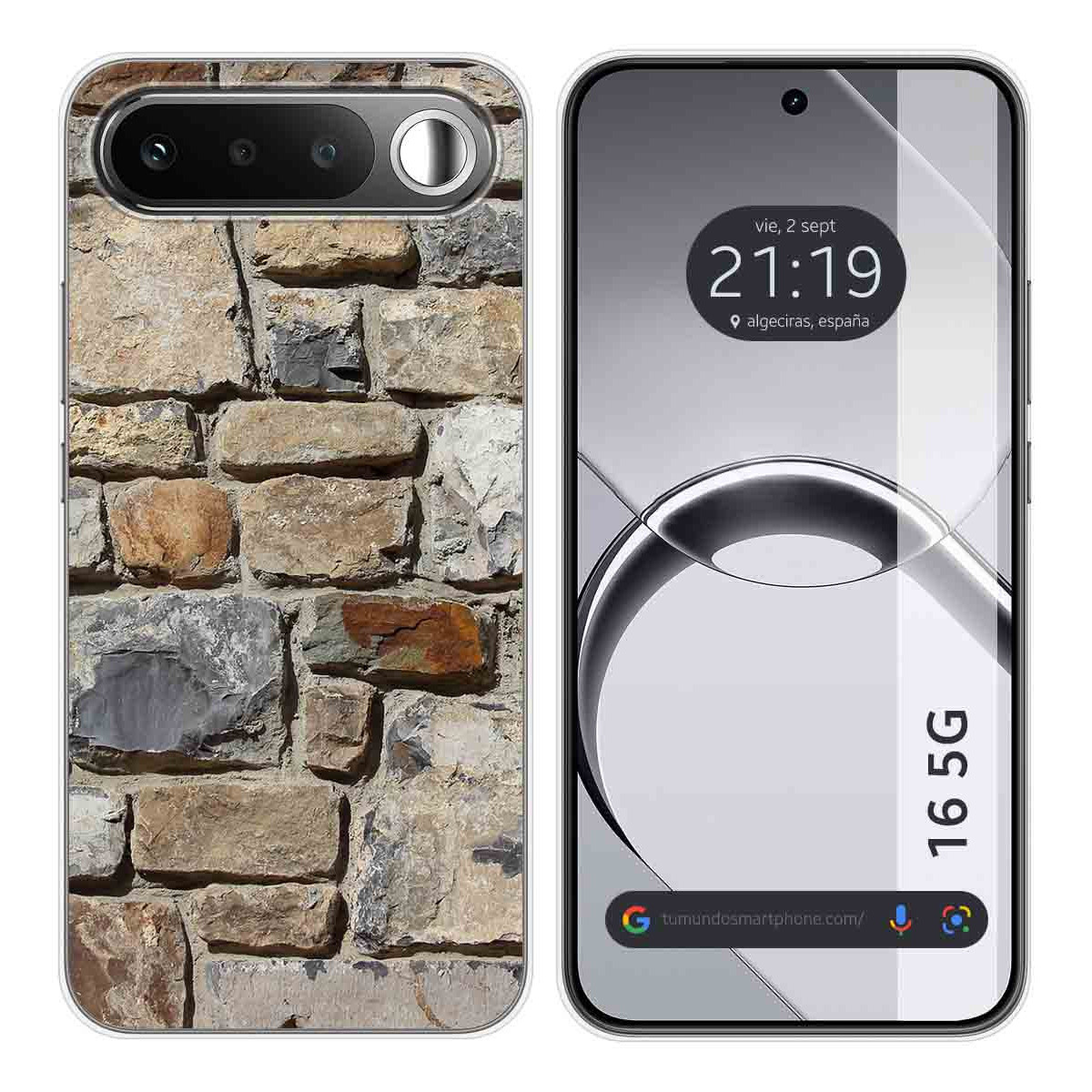 Funda Silicona para Realme 16 5G diseño Ladrillo 03 Dibujos