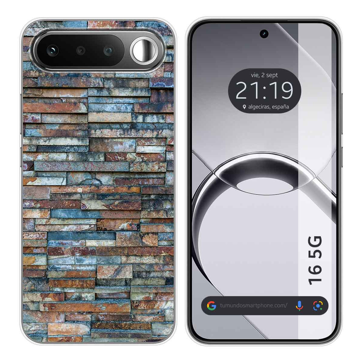 Funda Silicona para Realme 16 5G diseño Ladrillo 05 Dibujos