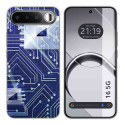 Funda Silicona para Realme 16 5G diseño Circuito Dibujos