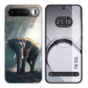Funda Silicona para Realme 16 5G diseño Elefante Dibujos