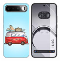 Funda Silicona para Realme 16 5G diseño Furgoneta Dibujos