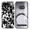 Funda Silicona para Realme 16 5G diseño Snow Camuflaje Dibujos
