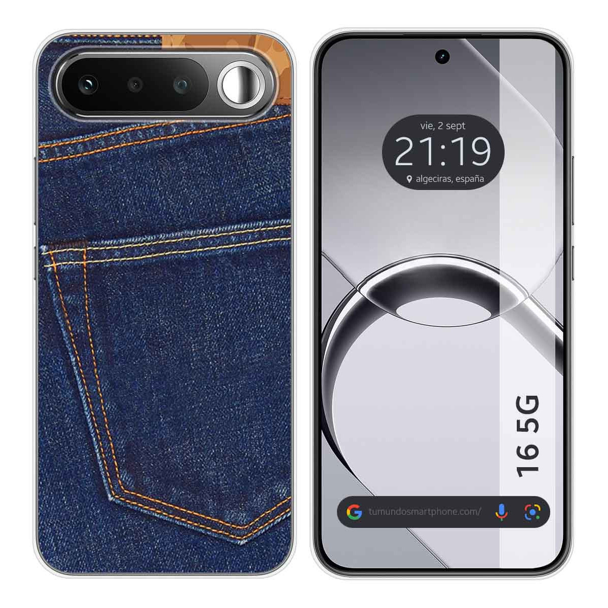 Funda Silicona para Realme 16 5G diseño Vaquero Dibujos