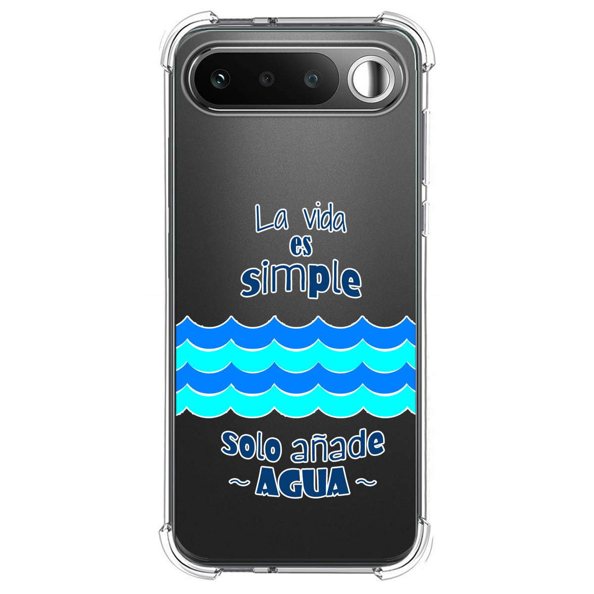 Funda Silicona Antigolpes para Realme 16 5G diseño Agua Dibujos
