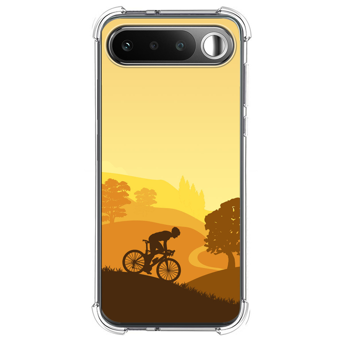 Funda Silicona Antigolpes para Realme 16 5G diseño Ciclista Dibujos