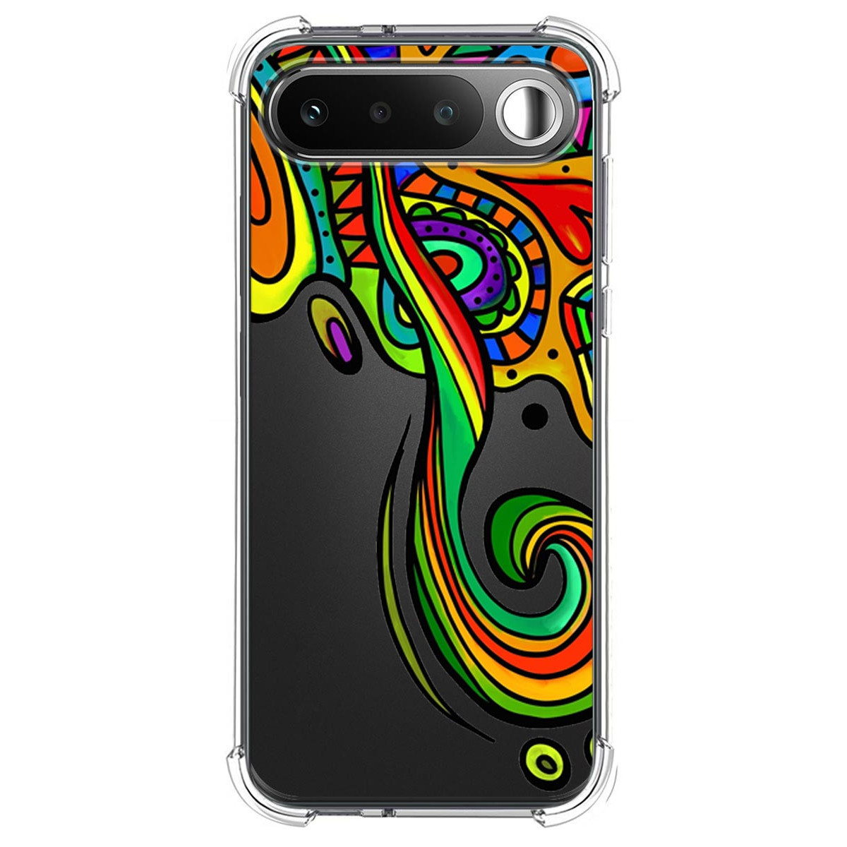Funda Silicona Antigolpes para Realme 16 5G diseño Colores Dibujos