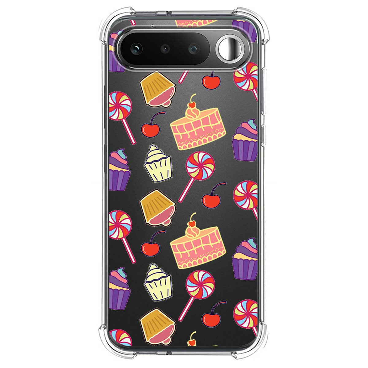 Funda Silicona Antigolpes para Realme 16 5G diseño Dulces 01 Dibujos