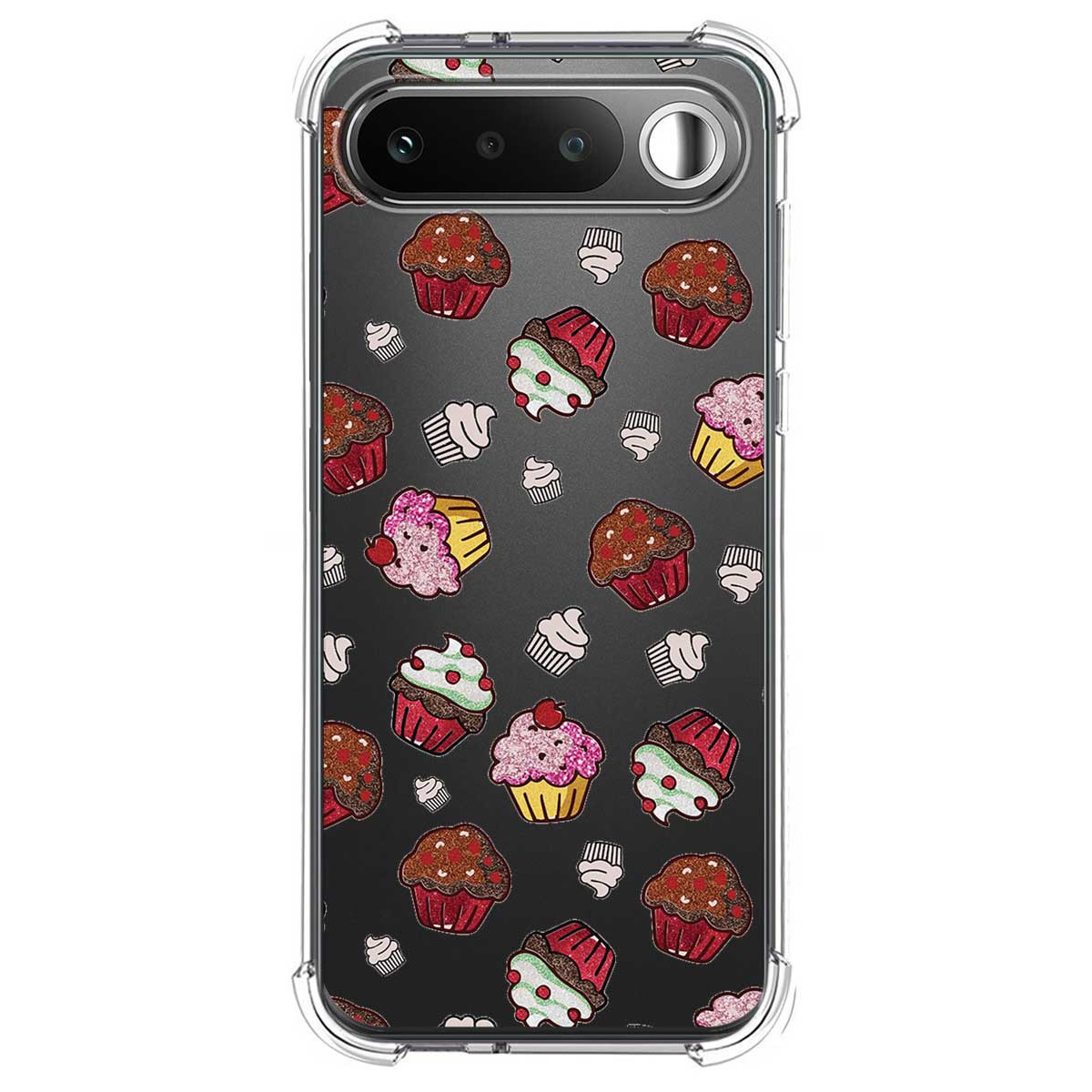 Funda Silicona Antigolpes para Realme 16 5G diseño Muffins Dibujos