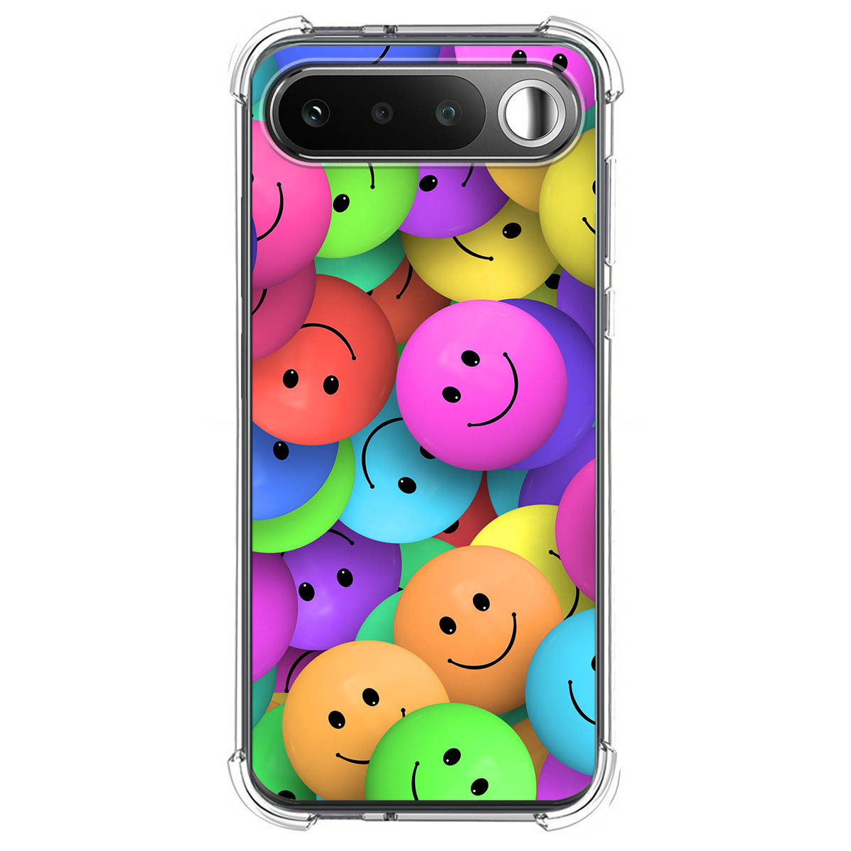 Funda Silicona Antigolpes para Realme 16 5G diseño Smile Dibujos