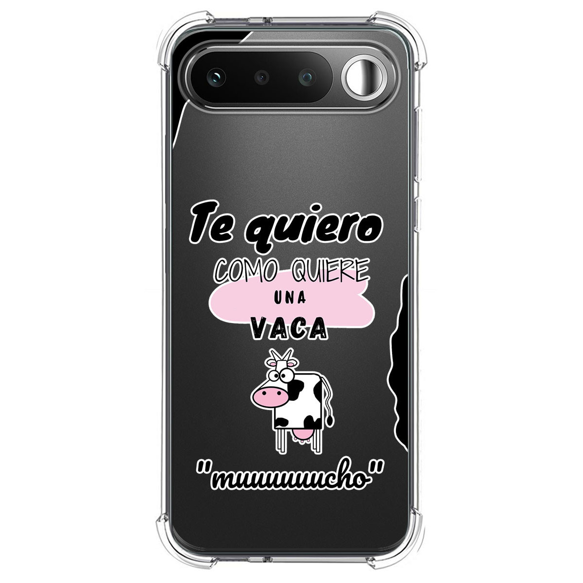 Funda Silicona Antigolpes para Realme 16 5G diseño Vaca Dibujos