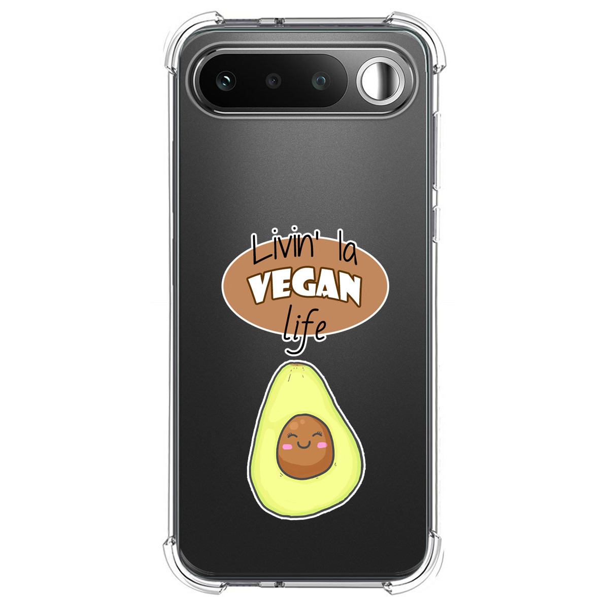 Funda Silicona Antigolpes para Realme 16 5G diseño Vegan Life Dibujos