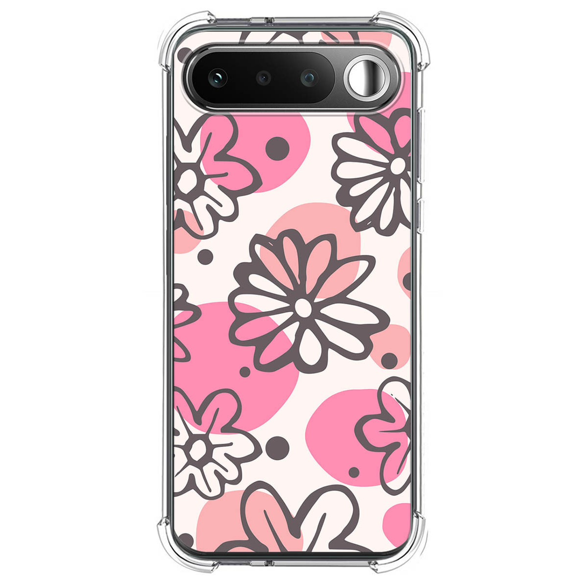 Funda Silicona Antigolpes para Realme 16 5G diseño Flores 09 Dibujos
