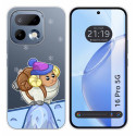 Funda Silicona Transparente para Realme 16 Pro 5G diseño Cabra Dibujos