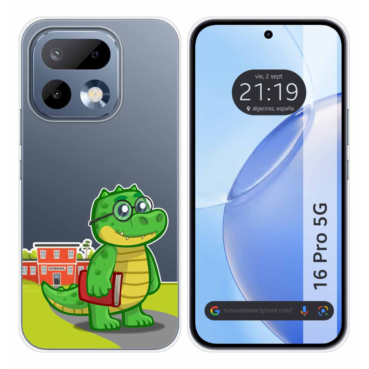 Funda Silicona Transparente para Realme 16 Pro 5G diseño Coco Dibujos
