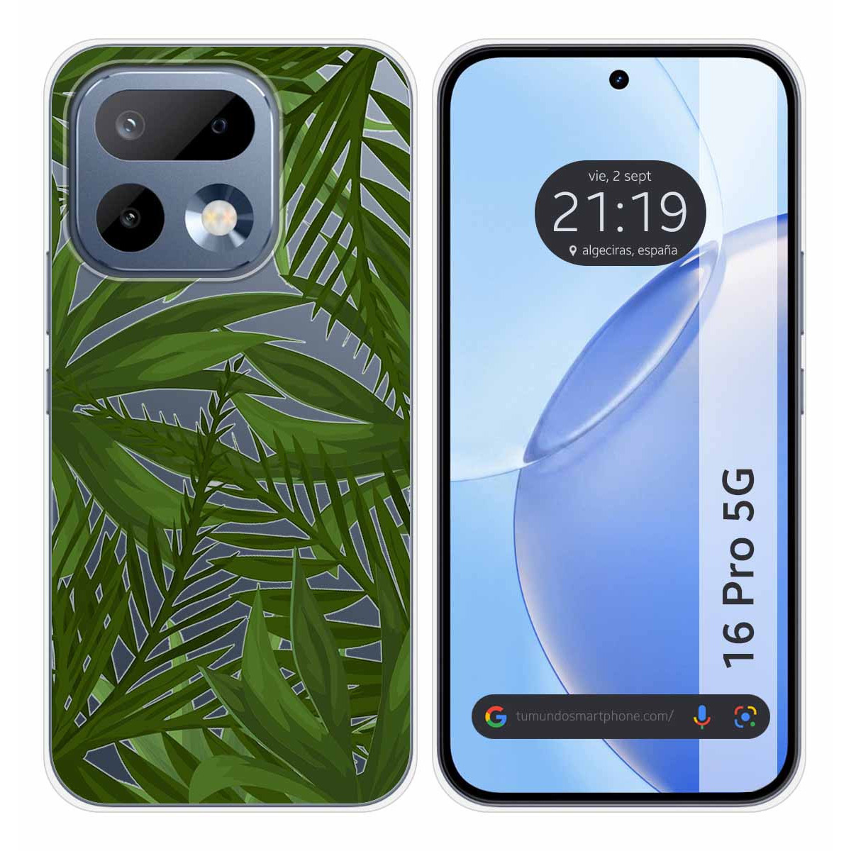 Funda Silicona Transparente para Realme 16 Pro 5G diseño Jungla Dibujos