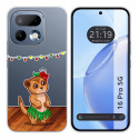 Funda Silicona Transparente para Realme 16 Pro 5G diseño Suricata Dibujos