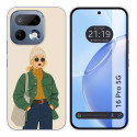 Funda Silicona para Realme 16 Pro 5G diseño Mujer 03 Dibujos