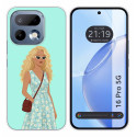 Funda Silicona para Realme 16 Pro 5G diseño Mujer 07 Dibujos