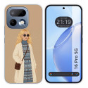 Funda Silicona para Realme 16 Pro 5G diseño Mujer 10 Dibujos