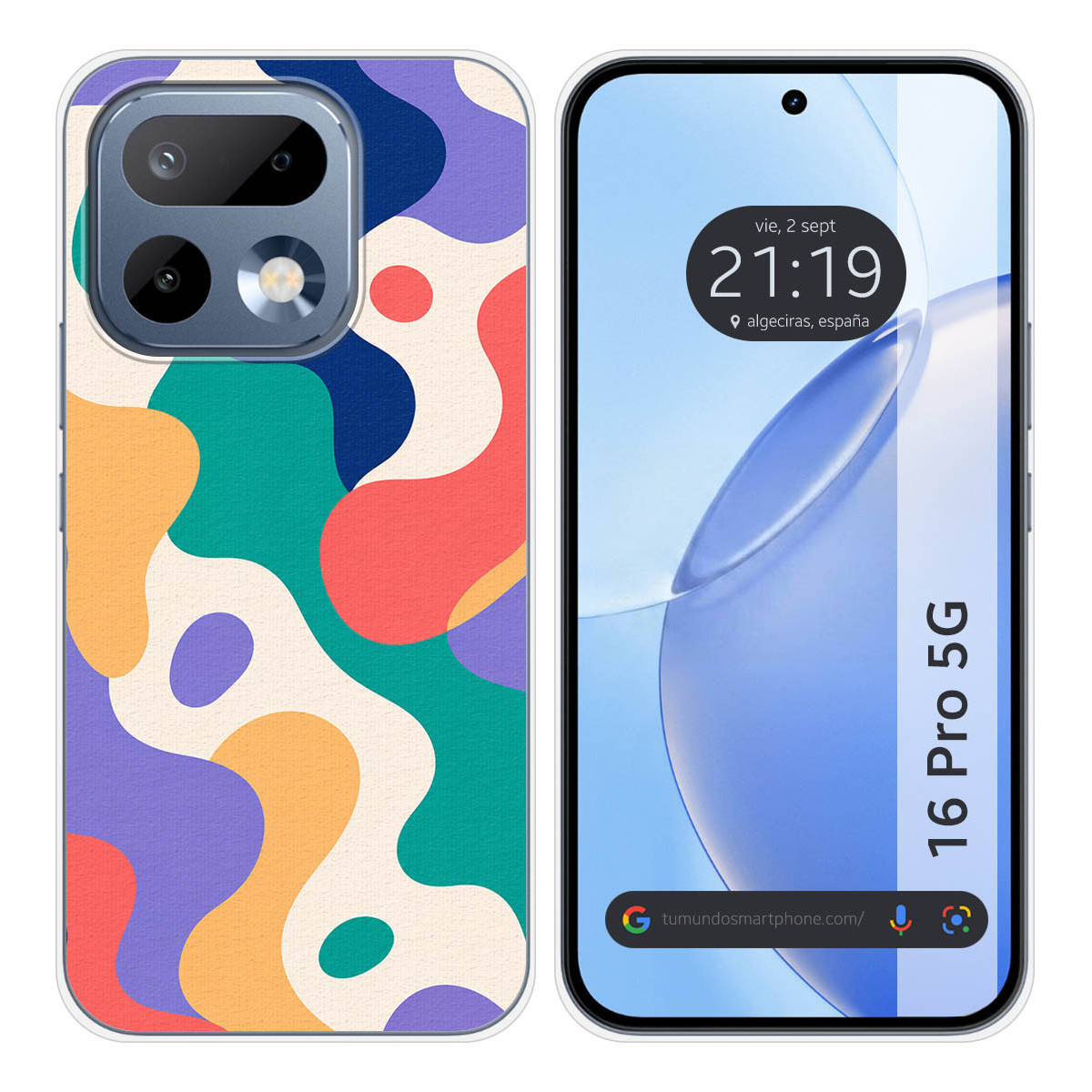 Funda Silicona para Realme 16 Pro 5G diseño Splash 01 Dibujos