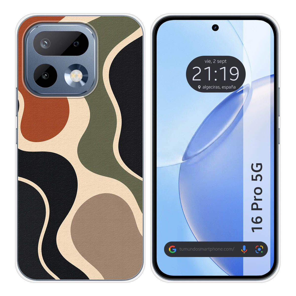 Funda Silicona para Realme 16 Pro 5G diseño Splash 02 Dibujos