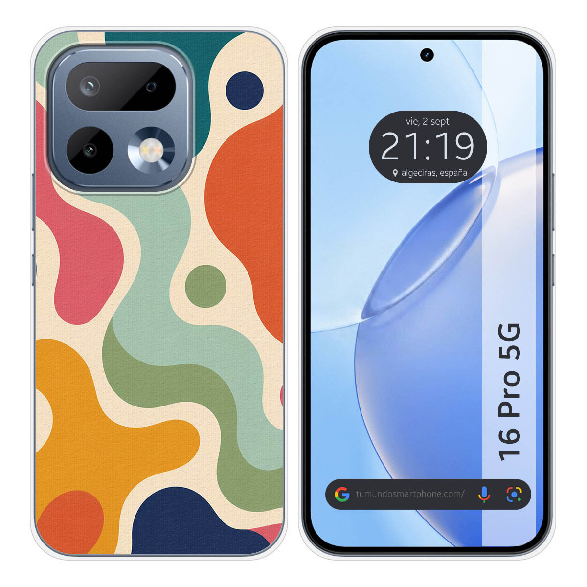 Funda Silicona para Realme 16 Pro 5G diseño Splash 04 Dibujos