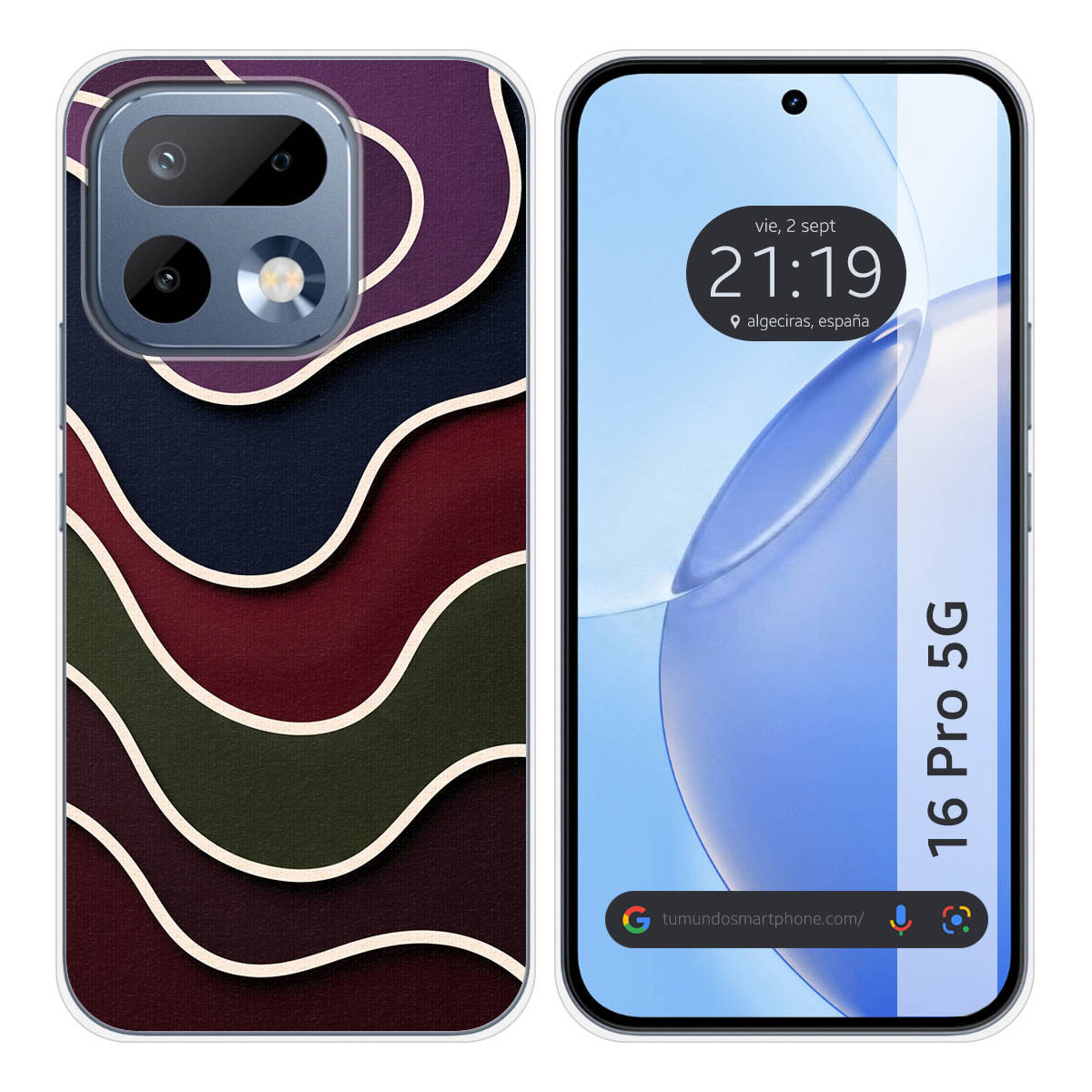 Funda Silicona para Realme 16 Pro 5G diseño Splash 05 Dibujos