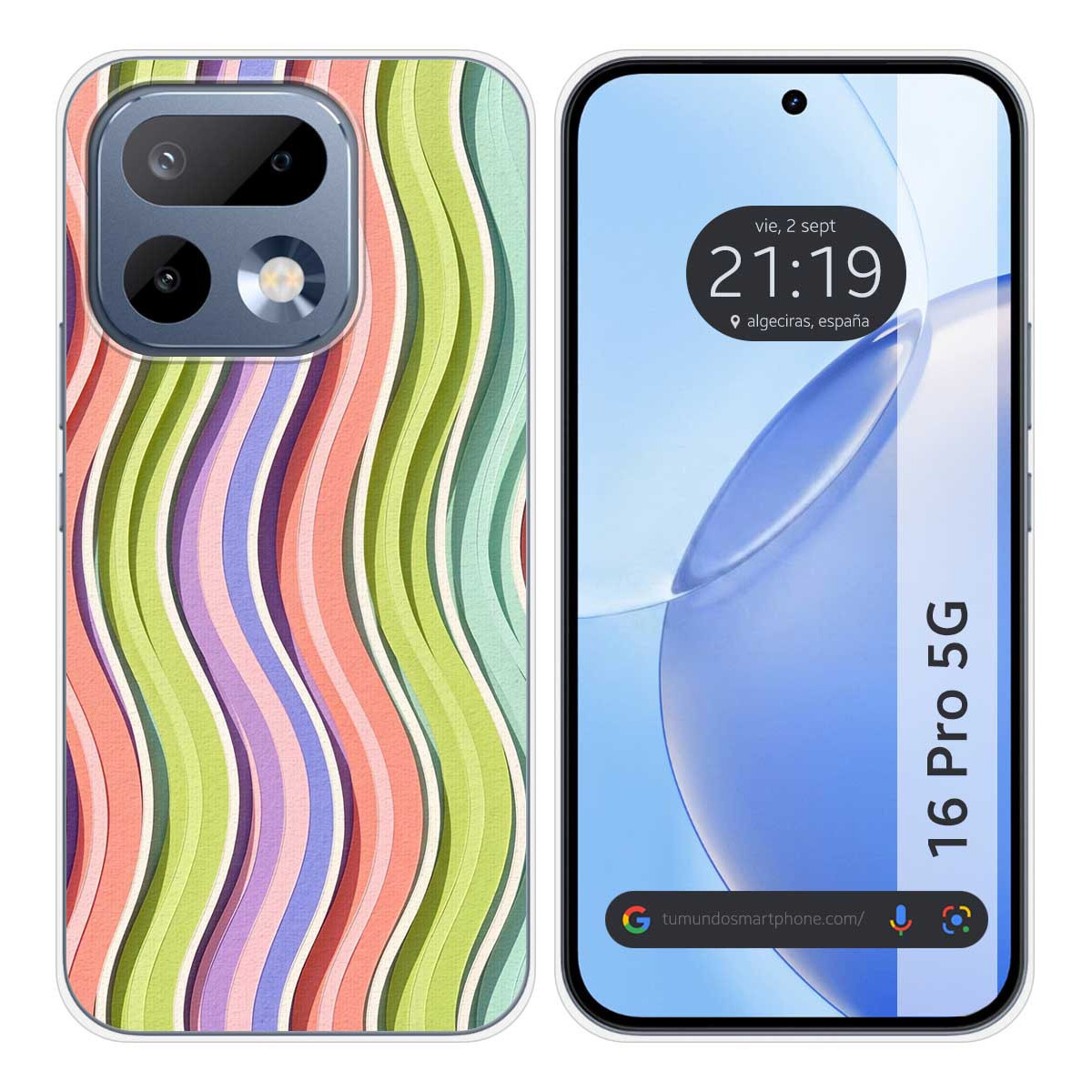 Funda Silicona para Realme 16 Pro 5G diseño Splash 06 Dibujos