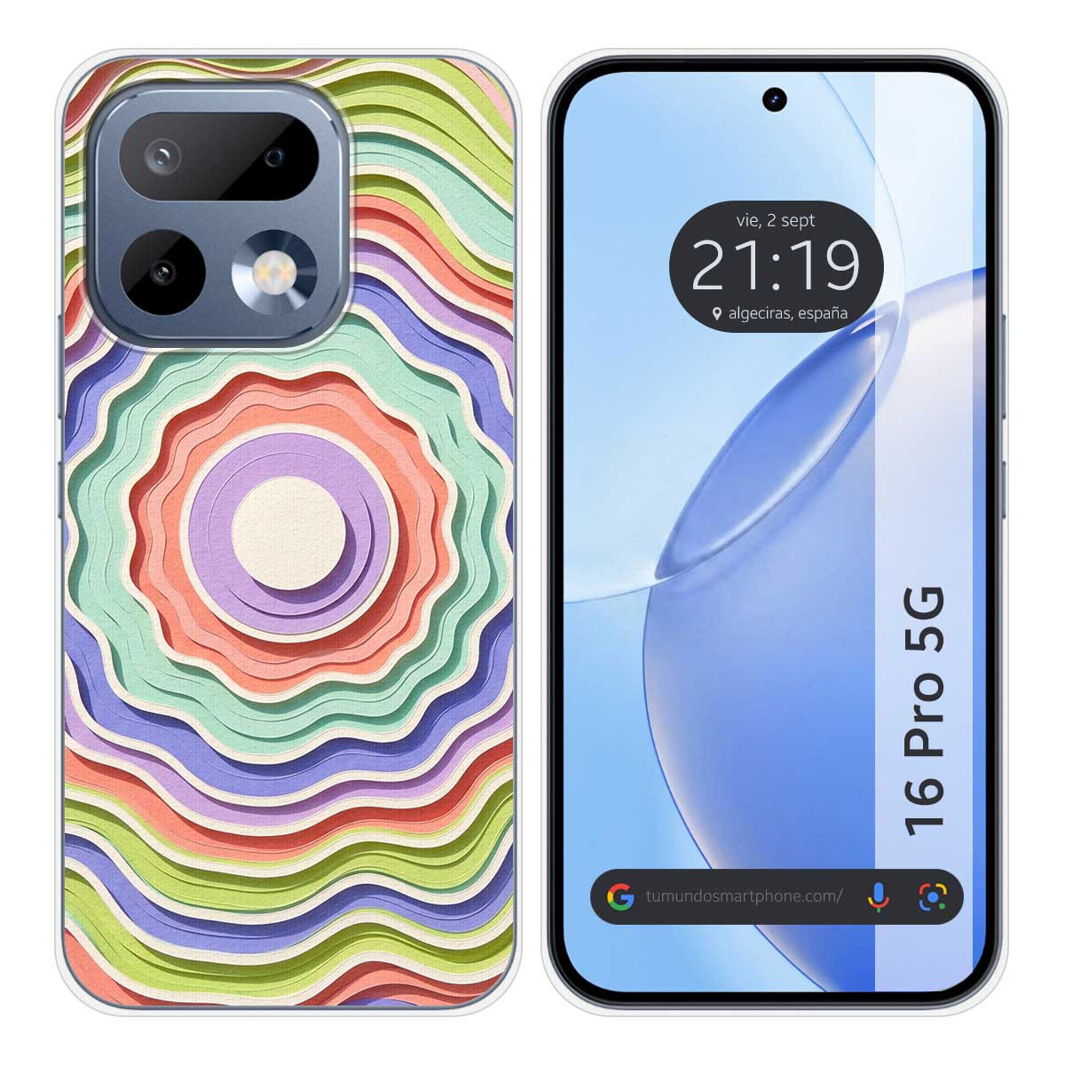 Funda Silicona para Realme 16 Pro 5G diseño Splash 08 Dibujos