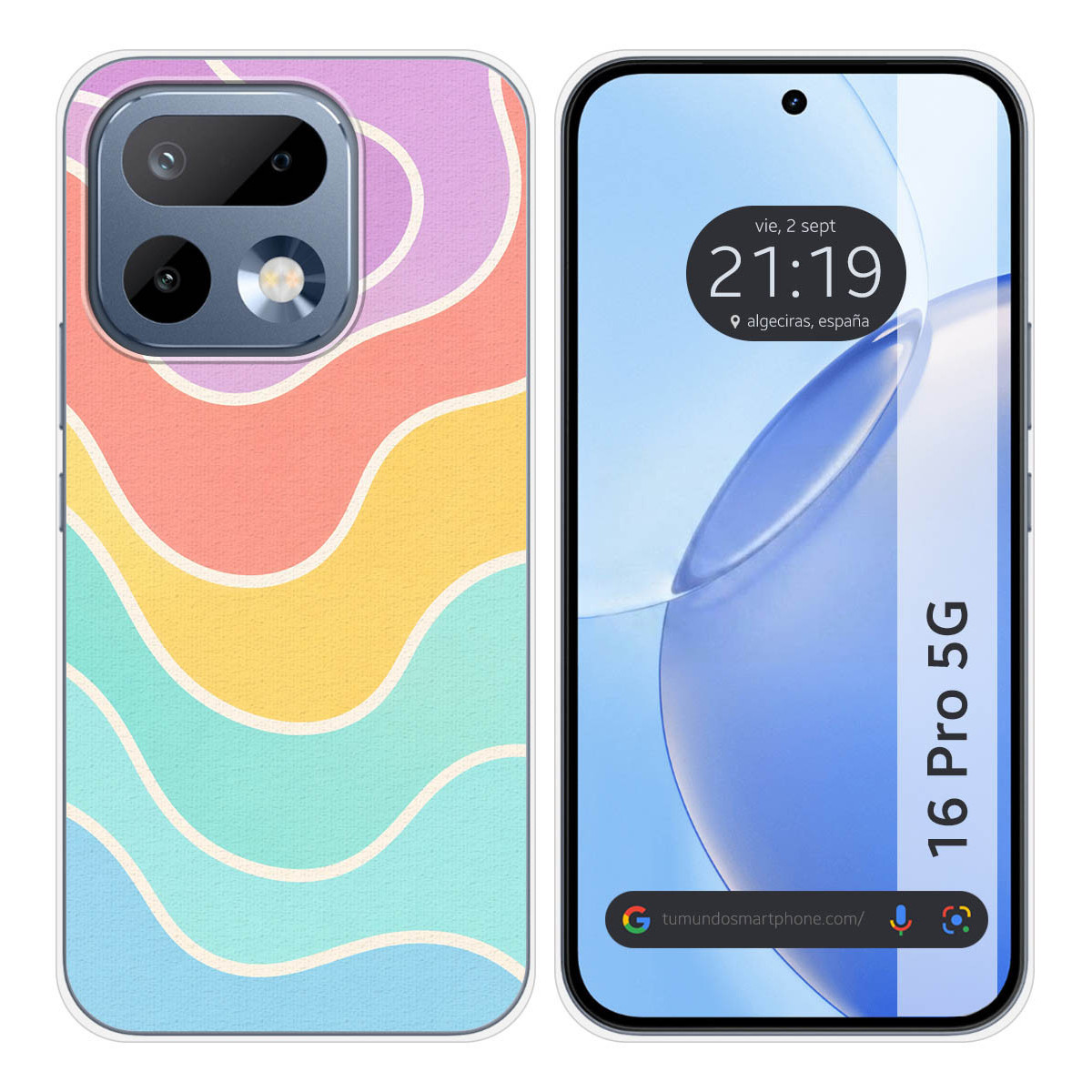 Funda Silicona para Realme 16 Pro 5G diseño Splash 09 Dibujos