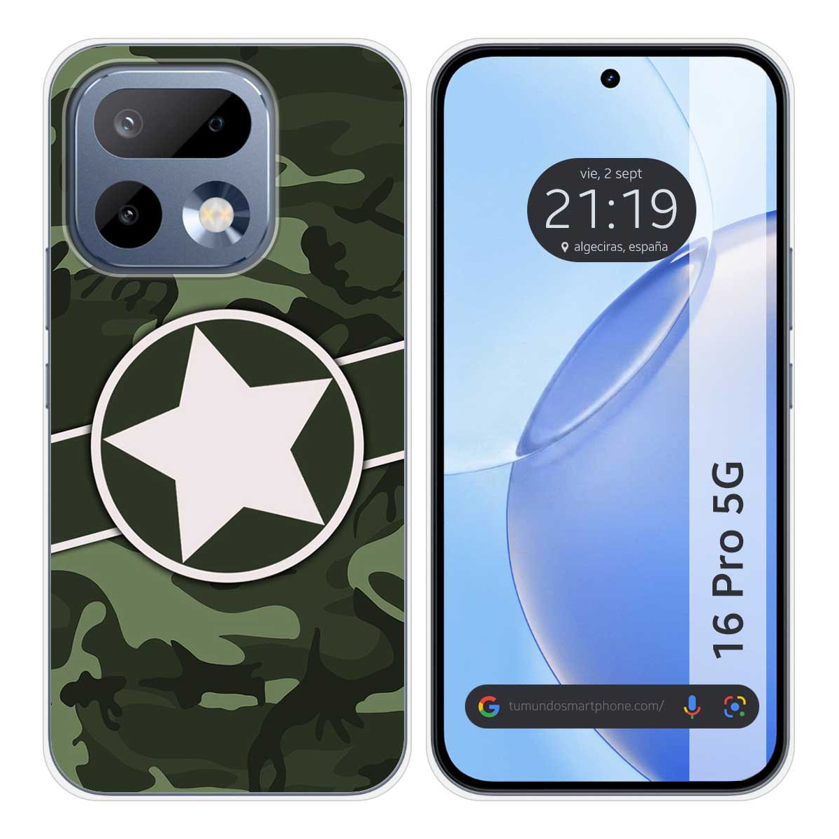 Funda Silicona para Realme 16 Pro 5G diseño Camuflaje 01 Dibujos