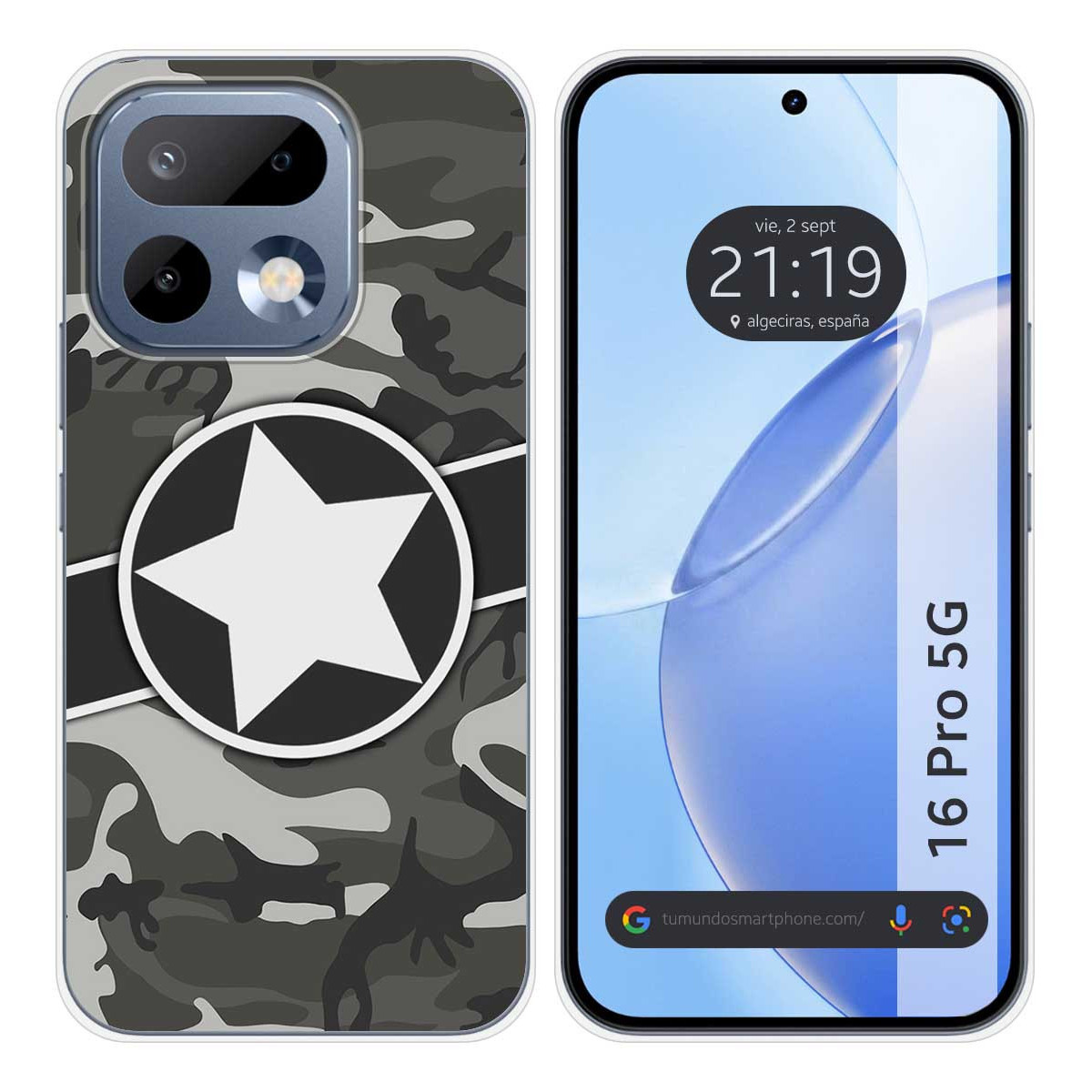 Funda Silicona para Realme 16 Pro 5G diseño Camuflaje 02 Dibujos