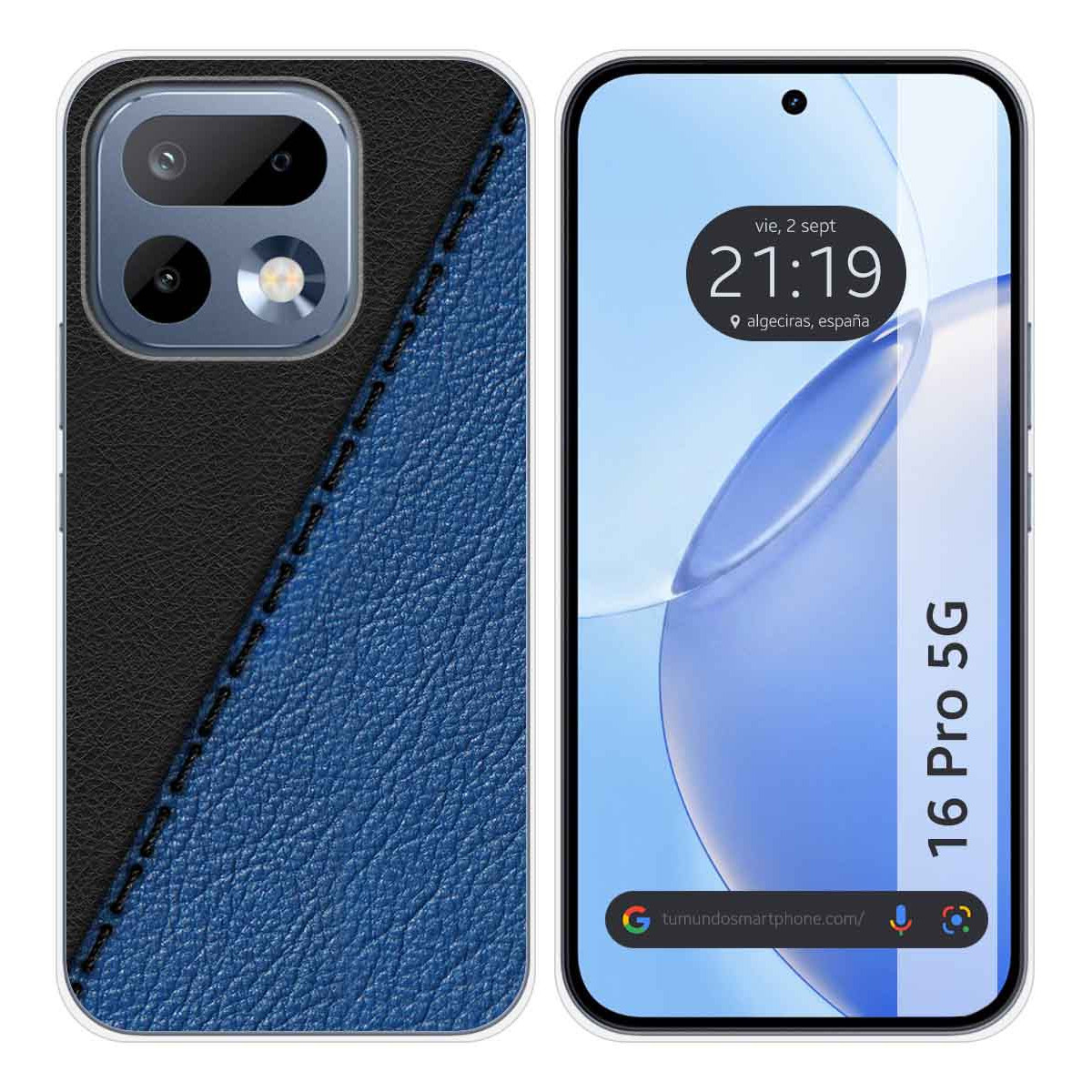 Funda Silicona para Realme 16 Pro 5G diseño Cuero 02 Dibujos