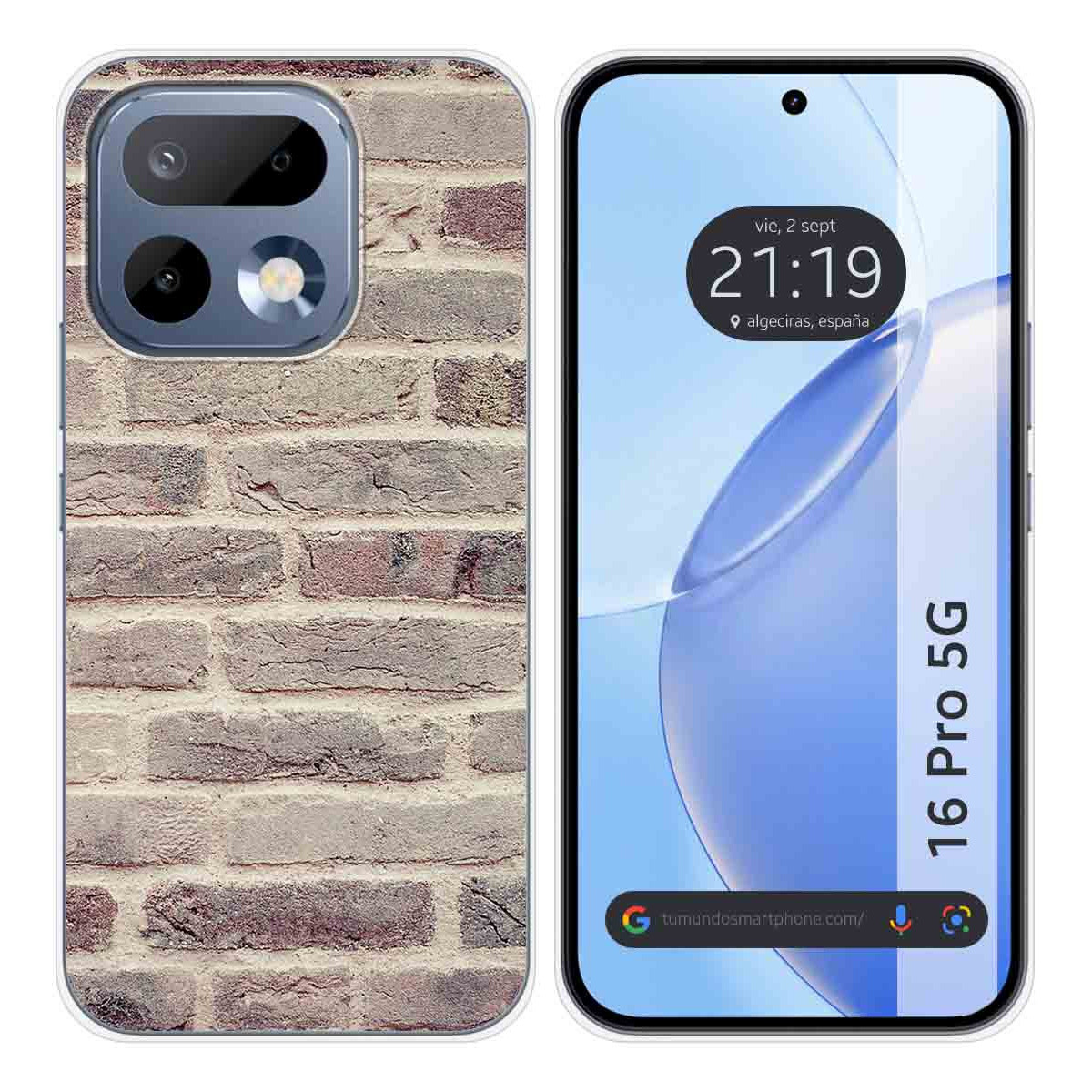 Funda Silicona para Realme 16 Pro 5G diseño Ladrillo 01 Dibujos
