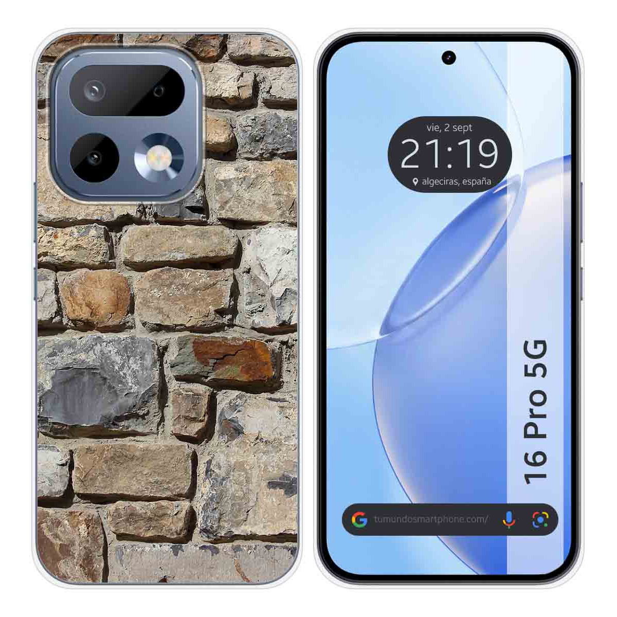 Funda Silicona para Realme 16 Pro 5G diseño Ladrillo 03 Dibujos