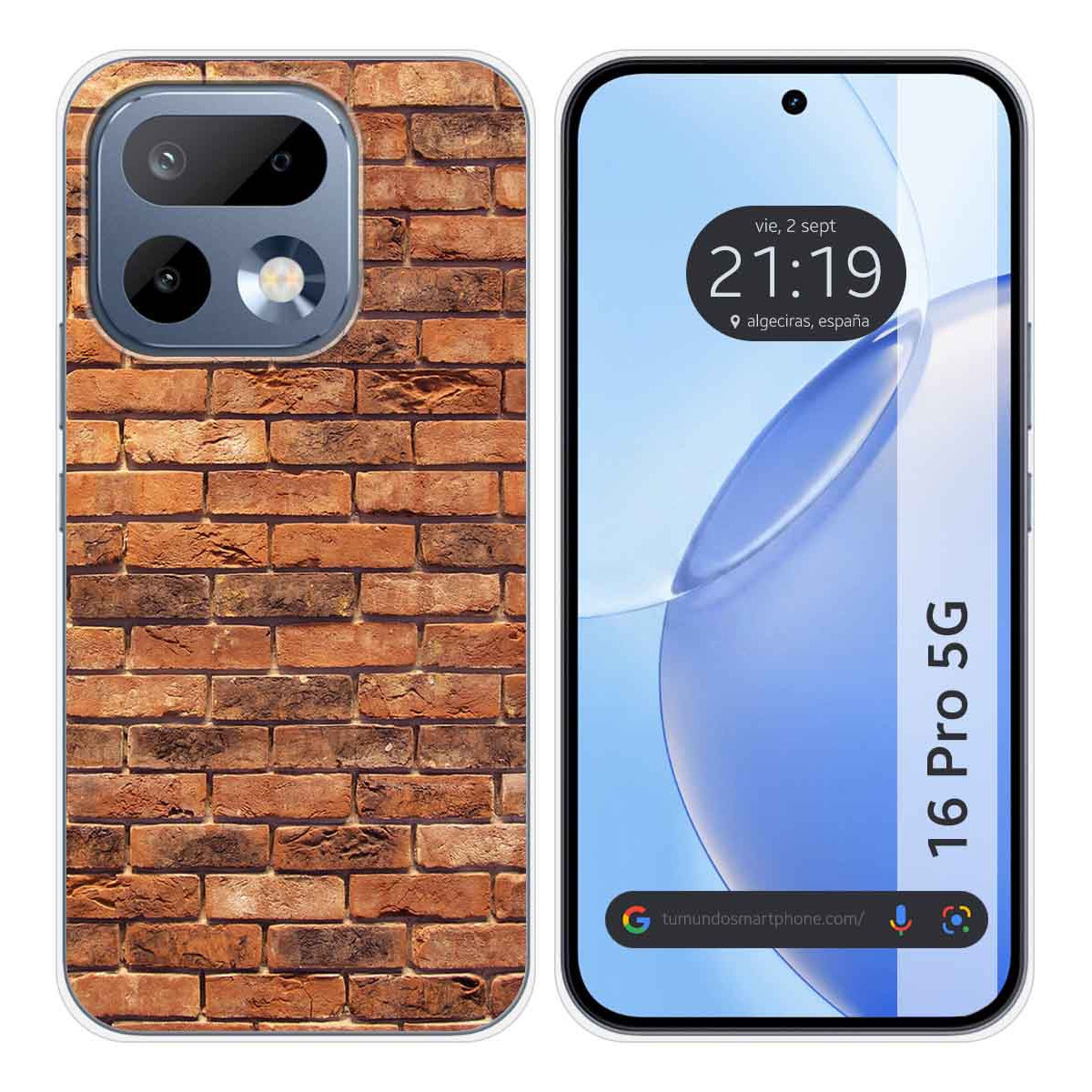 Funda Silicona para Realme 16 Pro 5G diseño Ladrillo 04 Dibujos